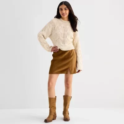 a.n.a Womens High Rise Pencil Skirt