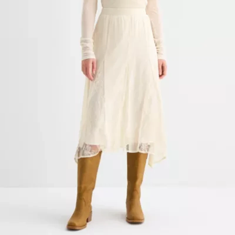 a.n.a Womens Maxi Skirt