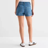 a.n.a Womens Highest Rise Denim Short