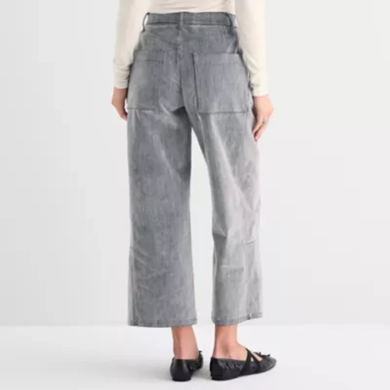 a.n.a Womens Highest Rise Barrel Jean