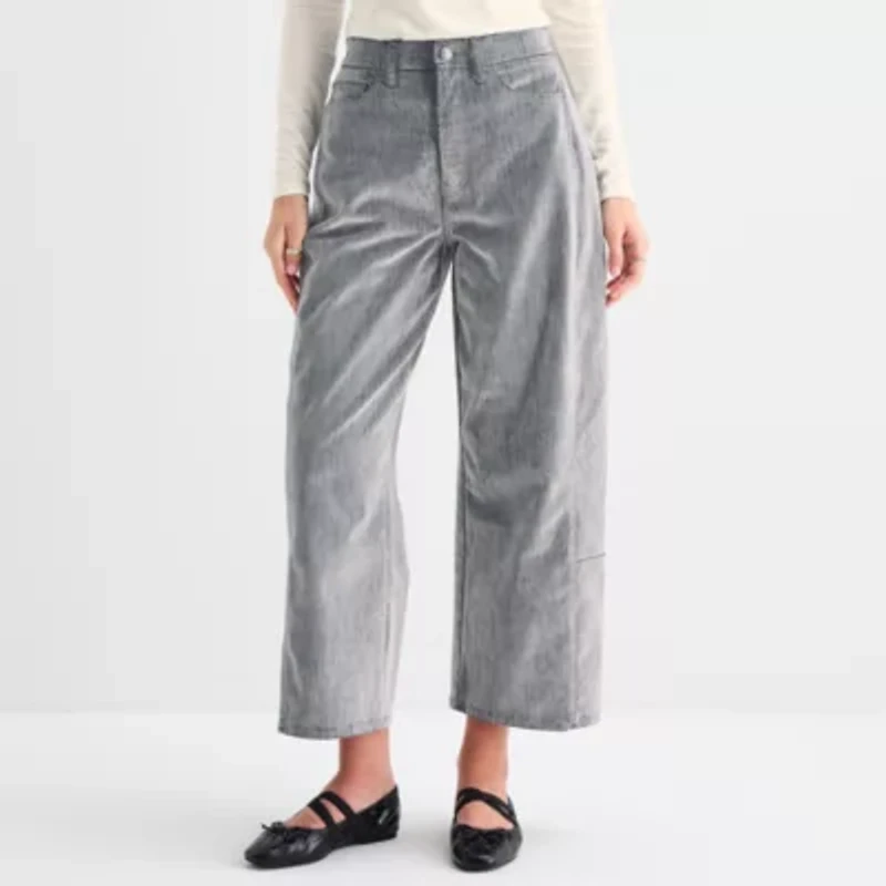 a.n.a Womens Highest Rise Barrel Jean