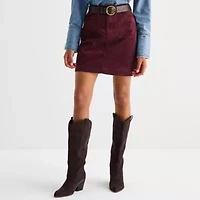 a.n.a Womens High Rise A-Line Skirt