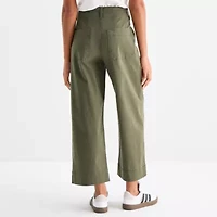 a.n.a Womens Straight Highest Rise Cropped Pant