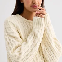 a.n.a Womens Long Sleeve Sweater Dress
