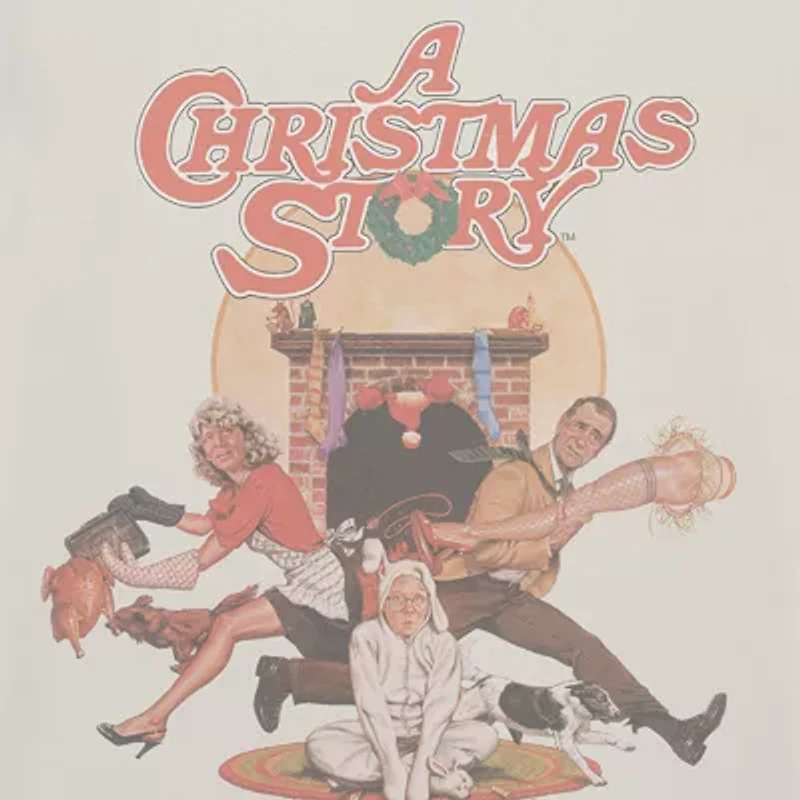 Mens Crew Neck Short Sleeve Regular Fit Graphic T-Shirt