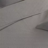 Linery Herringbone Stitched Quilt Set