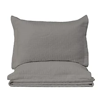 Linery Herringbone Stitched Quilt Set