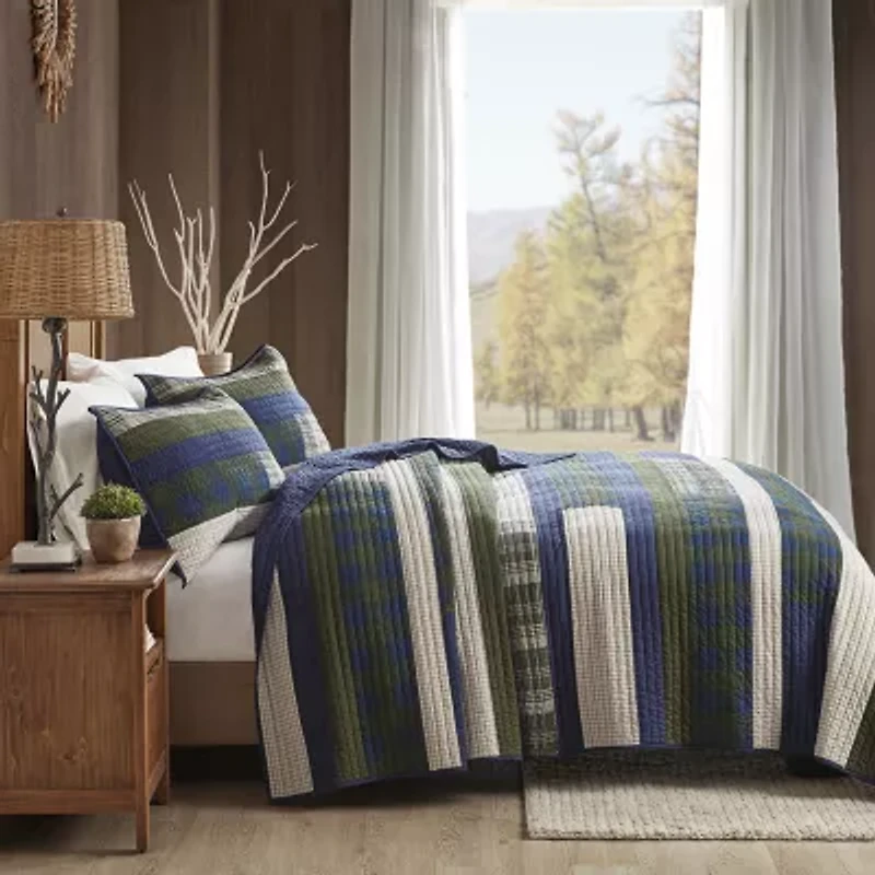 Woolrich Spruce Hill Oversized Cotton Quilt Mini Set