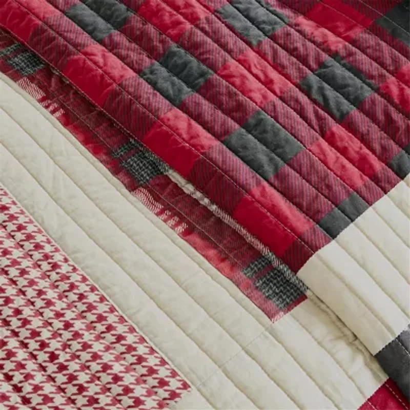 Woolrich Huntington 100% Cotton Oversized 3pc Quilt Mini Set