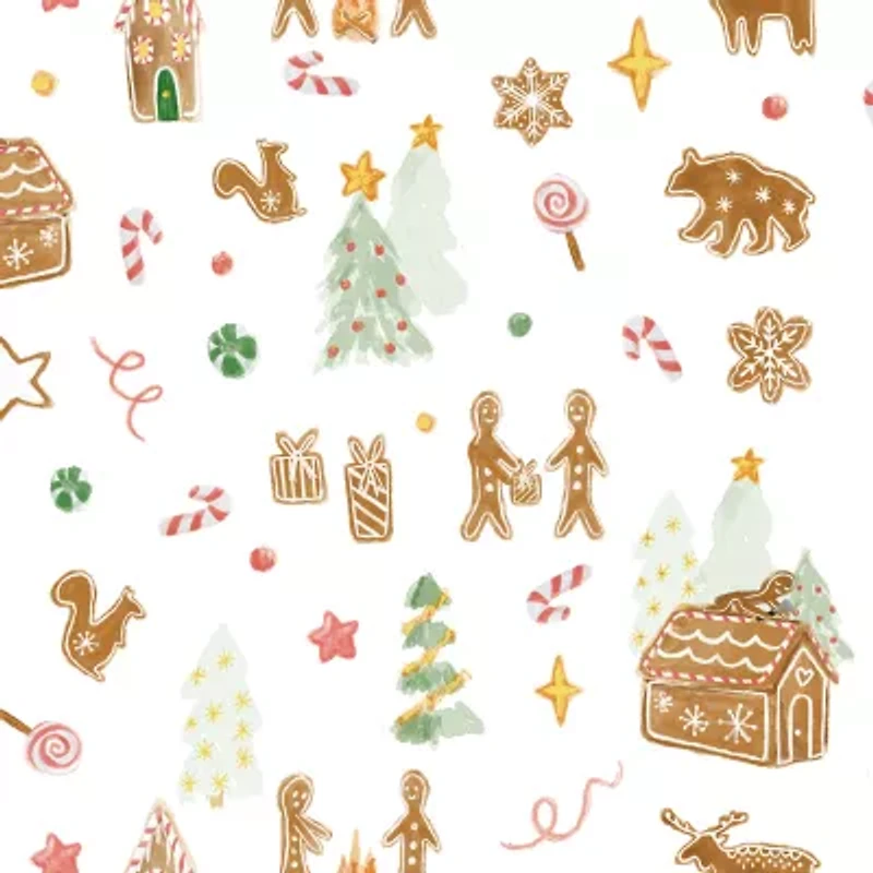 Linery 100% Turkish Cotton Christmas Flannel Sheet Set