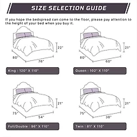 Better Trends Ashton Bedspread Set