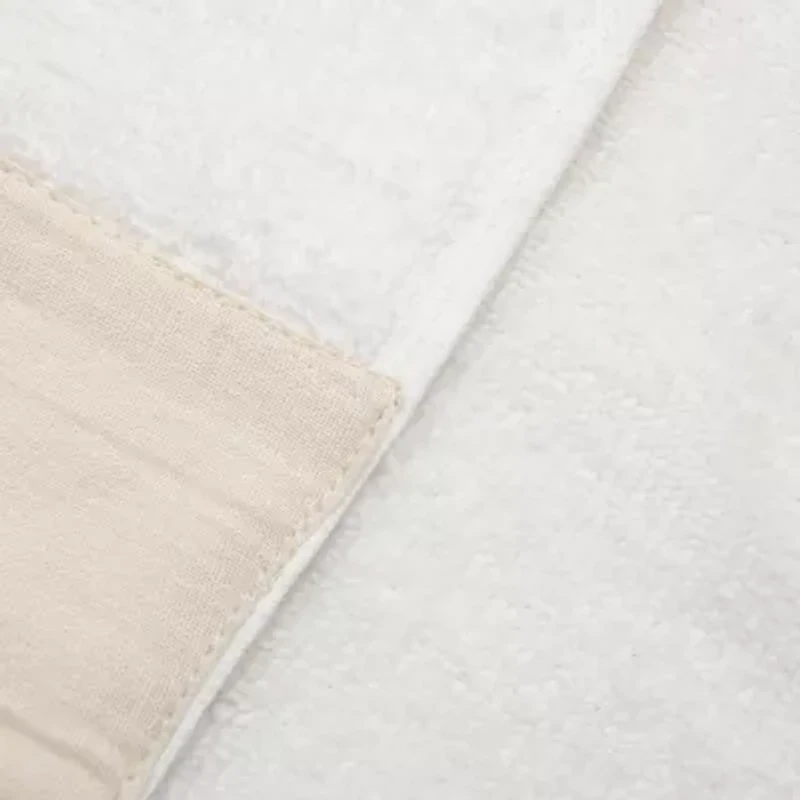 Linery Ultra-Soft Cotton And Linen-Like Bordered -pc. Quick Dry Bath Towel Set
