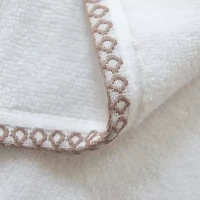 Linery Cotton And Decorative Bordered 6-pc. Quick Dry Bath Towel Set