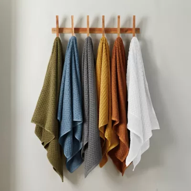 Linery Cotton Waffle Oversized 2-pc. Bath Sheet