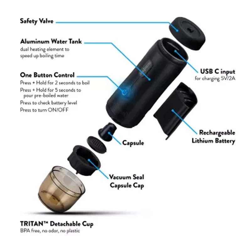 NowPresso Premium Portable Espresso Machine