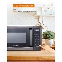 Commercial Chef 1.1 Cu Ft Counter Microwave