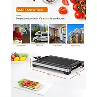 Commercial Chef Indoor Electric Grill