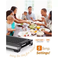 Commercial Chef Indoor Electric Grill