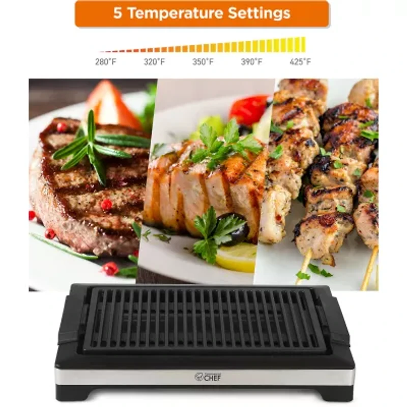 Commercial Chef Indoor Electric Grill