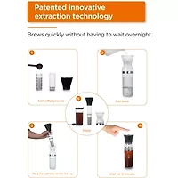 Commercial Chef Portable Single-Serve Cold Brew Maker