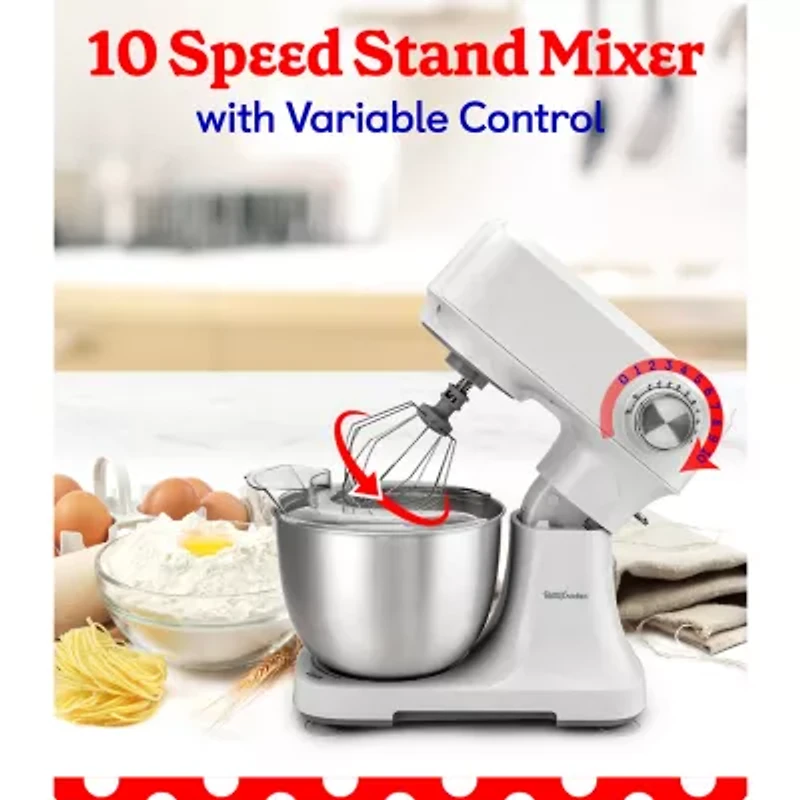Betty Crocker 3.7qt 10-Speed 4 Qt Stand Mixer