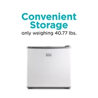 BLACK+DECKER 1.2-Cu. Ft. Compact Upright Freezer