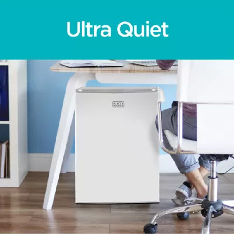 BLACK+DECKER 2.5-Cu. Ft. Compact Refrigerator - White