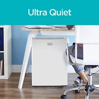 BLACK+DECKER 2.5-Cu. Ft. Compact Refrigerator - White