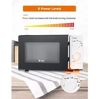 Commercial Chef 0.6-Cu. Ft. Countertop Microwave