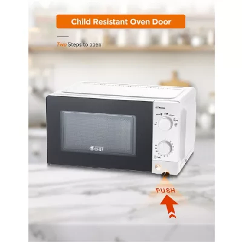 Commercial Chef 0.6-Cu. Ft. Countertop Microwave