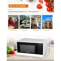 Commercial Chef -Cu. Ft. Countertop Microwave