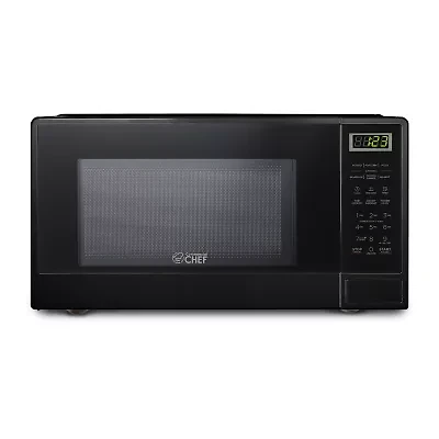 Commercial Chef 1.1-Cu. Ft. Countertop Microwave - Black