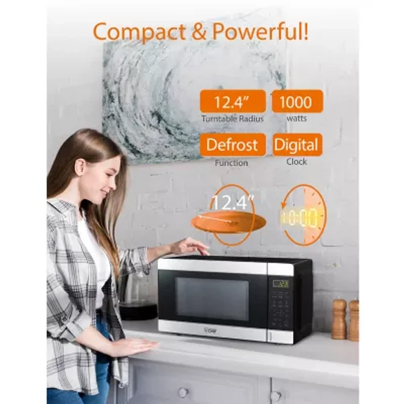 Commercial Chef -Cu. Ft. Countertop Microwave