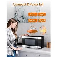 Commercial Chef -Cu. Ft. Countertop Microwave