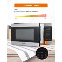 Commercial Chef -Cu. Ft. Countertop Microwave