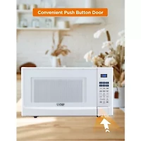 Commercial Chef 1.4-Cu. Ft. Countertop Microwave - White