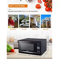 Commercial Chef 1.4-Cu. Ft. Countertop Microwave - Black