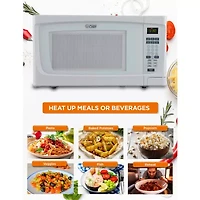 Commercial Chef 1.6-Cu. Ft. Countertop Microwave
