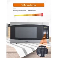 Commercial Chef 1.6-Cu. Ft. Countertop Microwave - Stainless Steel Front