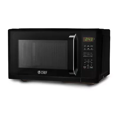 COMMERCIAL CHEF Cu. Ft. Countertop Microwave with Touch Controls & Digital Display & 10 Power Levels