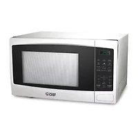 COMMERCIAL CHEF Cu. Ft. Countertop Microwave with Digital Display White Microwave & 10 Power Levels