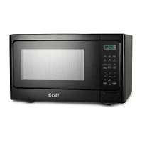 COMMERCIAL CHEF 1.3 Cu. Ft. Countertop Microwave with Digital Display Black Microwave & 10 Power Levels
