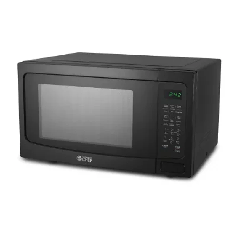 COMMERCIAL CHEF 1.6 Cu. Ft. Countertop Microwave with Touch Controls & Digital Display & 10 Power Levels