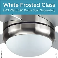 Black+Decker Bcf5252 Ceiling Fan One Size Silver