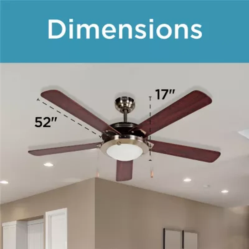 Black+Decker Bcf5211 Ceiling Fan Brown