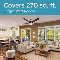 Black+Decker Bcf5211 Ceiling Fan Brown