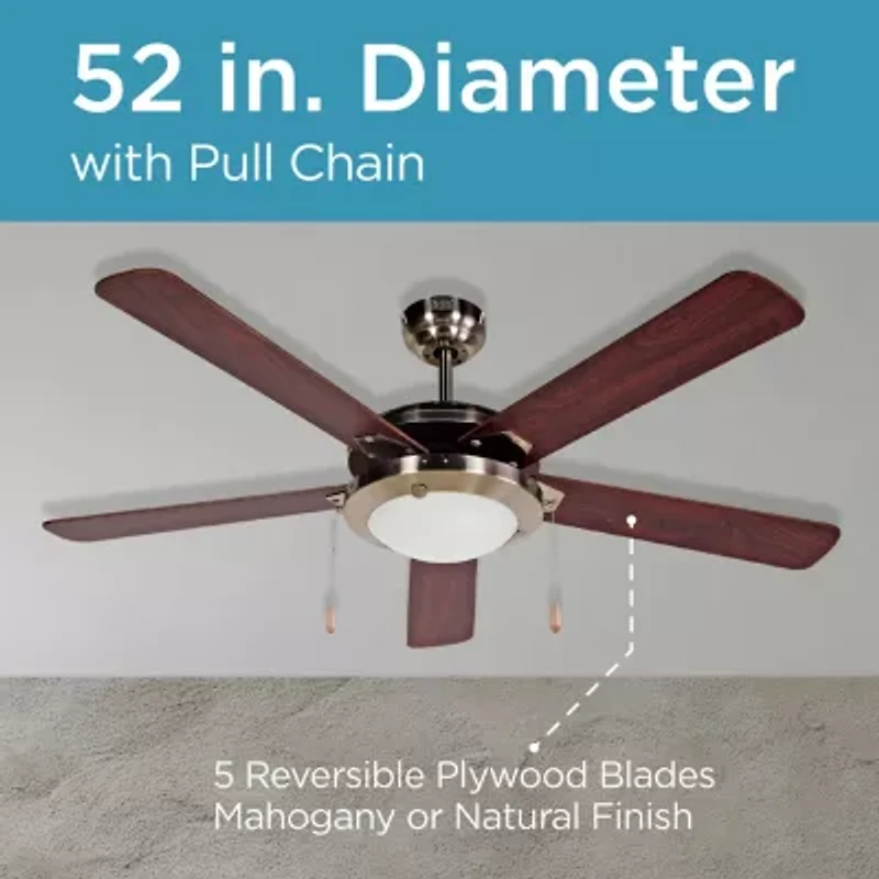 Black+Decker Bcf5211 Ceiling Fan Brown