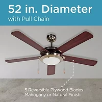 Black+Decker Bcf5211 Ceiling Fan Brown