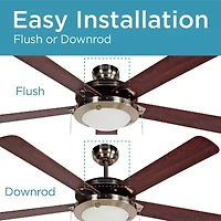 Black+Decker Bcf5211 Ceiling Fan Brown