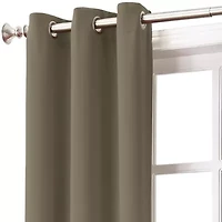 Sun Zero Evan Grommet Top Energy Saving Blackout Single Curtain Panel